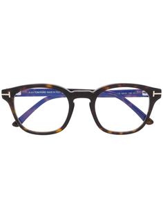 Tom Ford Eyewear солнцезащитные очки в круглой оправе