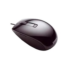 Мышь DELL J664D, лазерная, проводная, USB, черный [570-10523]