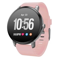 Смарт-часы JET Sport SW-1, 1.33", серебристый / розовый [sw-1 pink]