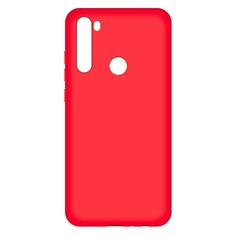 Чехол (клип-кейс) BORASCO Soft Touch, для Xiaomi Redmi Note 8T, красный [38164]
