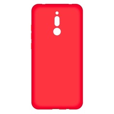 Чехол (клип-кейс) BORASCO Soft Touch, для Xiaomi Redmi 8, красный [37993]