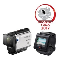 Экшн-камера SONY FDR-X3000R 4K, WiFi, белый [fdrx3000r.e35]
