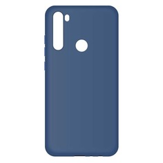 Чехол (клип-кейс) BORASCO Soft Touch, для Xiaomi Redmi Note 8T, синий [38165]