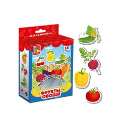 Настольная игра Vladi Toys Мой маленький мир Овощи-фрукты