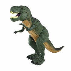 Интерактивный динозавр 1Toy Тираннозавр Рекс 26 см цвет: зеленый