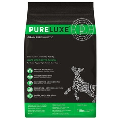 Сухой корм PureLUXE для активных собак с индейкой и лососем, 400 г