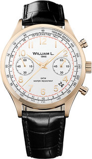 Мужские часы в коллекции Vintage Style Chronograph Мужские часы William L. WLOR01BCORCN