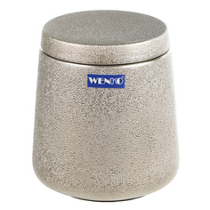 Контейнер для ватных дисков Wenko sanitary glimma шампань