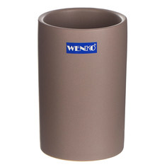 Стакан Wenko sanitary polaris серо-коричневый