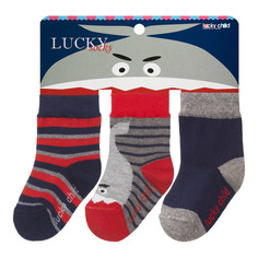 Комплект носков Lucky Child Акула 3 шт 20-22