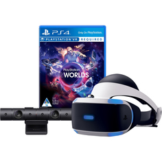 Шлем виртуальной реальности Sony PlayStation VR + игра VR Worlds