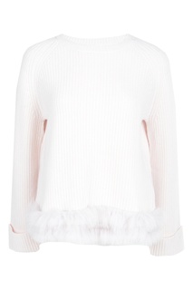 Джемпер белого цвета MAX & MOI