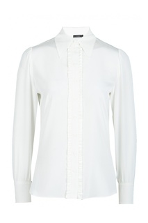 Белая блуза с длинными рукавами Vuall