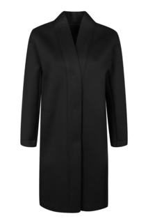 Неопреновое пальто черного цвета Marina Rinaldi