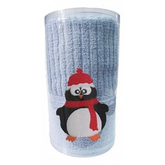 Полотенце для лица (50x90 см) Пингвин Подушкино