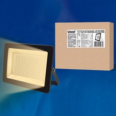 Настенный прожектор ULF-F18 ULF-F18-100W/WW IP65 200-240В BLACK Uniel