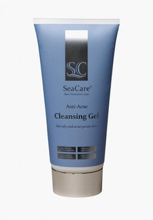 Гель для умывания SeaCare Anti-Acne очищающий Гель от прыщей и угрей с Акнацидол и Эвермат, 150мл.