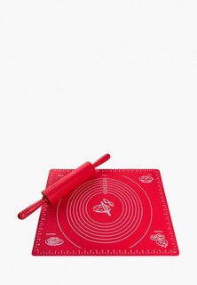 Коврик для запекания Elan Gallery со скалкой