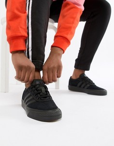 Черные кроссовки adidas Skateboarding Adi-Ease-Черный