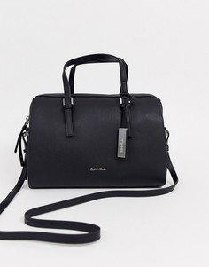 Черная сумка дафл Calvin Klein-Черный