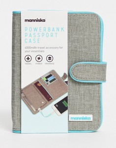 Портативное зарядное устройство в виде обложки для паспорта Manniska-Мульти Thumbs Up