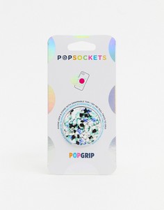 Гранитная подставка для телефона Popsockets-Черный