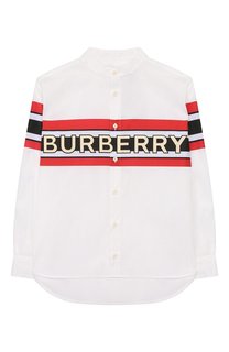 Хлопковая рубашка Burberry