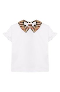 Хлопковая блузка Burberry