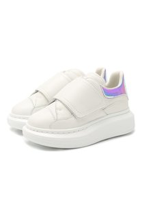 Кожаные кеды Alexander McQueen