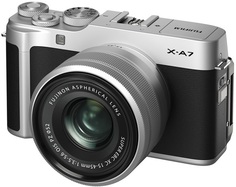 Цифровой фотоаппарат Fujifilm X-A7 Kit 15-45 (серебристый)