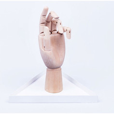 Органайзер для украшений Doiy The hand белый
