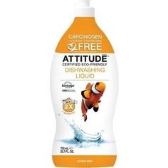 Средство для мытья посуды ATTITUDE Цитрус зест 700 мл