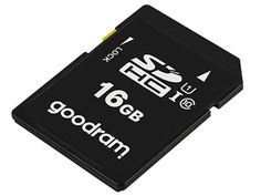 Карта памяти 16Gb - GoodRAM - Secure Digital HC Class 10 UHS-I V10 S1A0-0160R12
