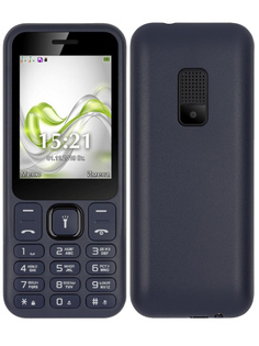 Сотовый телефон F+ F255 Dark Blue-Black