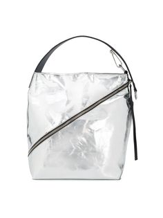 Proenza Schouler сумка-хобо с эффектом металлик