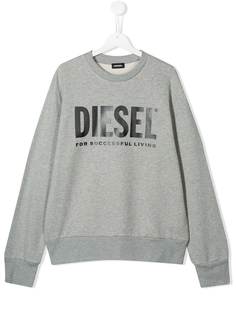 Diesel Kids толстовка с логотипом