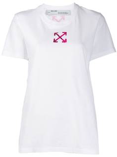 Off-White футболка с логотипом