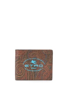 Etro кошелек с логотипом