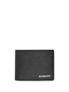Burberry бумажник из зернистой кожи