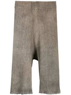 Avant Toi шорты с выцветшим эффектом