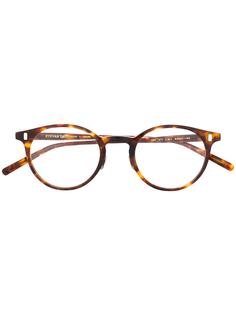 Eyevan7285 очки в круглой оправе черепаховой расцветки