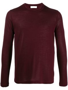 Jil Sander джемпер тонкой вязки с круглым вырезом