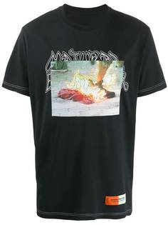 Heron Preston футболка с фотопринтом