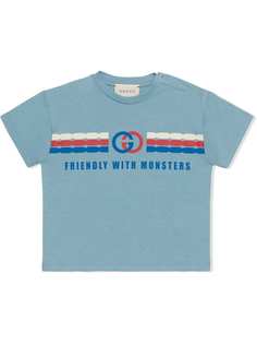 Gucci Kids футболка с принтом