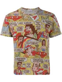 Comme Des Garçons Pre-Owned футболка 2002-го года с принтом