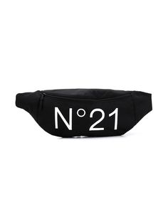 Nº21 Kids поясная сумка с вышитым логотипом