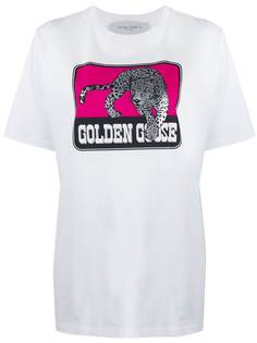 Golden Goose футболка с графичным логотипом