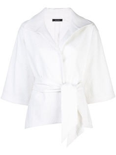 Natori жаккардовый жакет с поясом