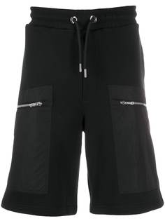 Les Hommes спортивные шорты с контрастными карманами