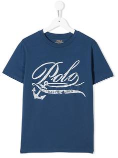 Ralph Lauren Kids футболка с логотипом